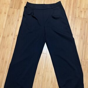 Halara Pleated Wide Leg Pants Size L NWT